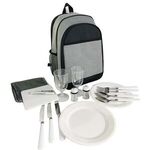 Lakeside Picnic Set Cooler Backpack -  