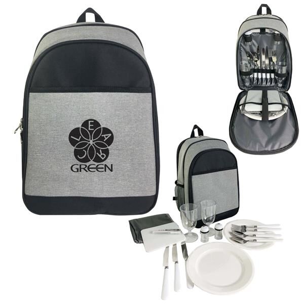 Main Product Image for Advertising Lakeside Picnic Set Cooler Backpack