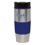 Lanai - 16oz. Stainless Tumbler - Full Color - Silver-blue-black