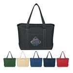 Buy Imprinted Large Cotton Canvas Yacht Tote Bag