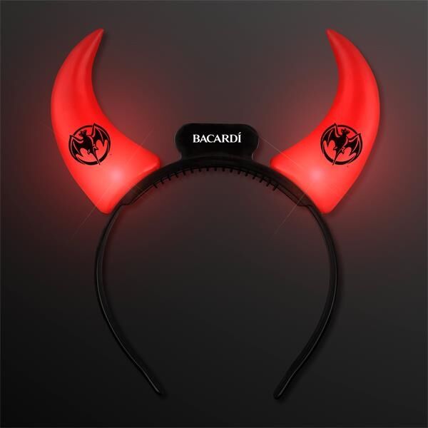 Main Product Image for Large Devil Horns Light Up Headband