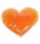 Large Heart Gel Hot/Cold Pack - Orange