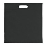 Large Heat Sealed Non-Woven Exhibition Tote Bag - Black