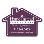 Large House Magnet - Purple