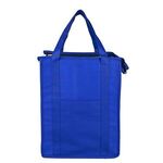 Large Insulated 12"x16" Cooler Zipper Tote Bag - Navy Blue