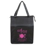 Large Insulated 12"x16" Cooler Zipper Tote Bag -  