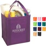 Large Non-Woven Grocery Tote -  