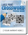 Buy LARGE Print Crossword Puzzle Book - Volume 1