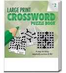 LARGE Print Crossword Puzzle Book - Volume 2 - Standard