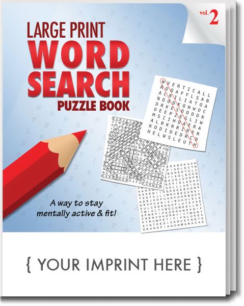 Main Product Image for Large Print Word Search Puzzle Book - Volume 2