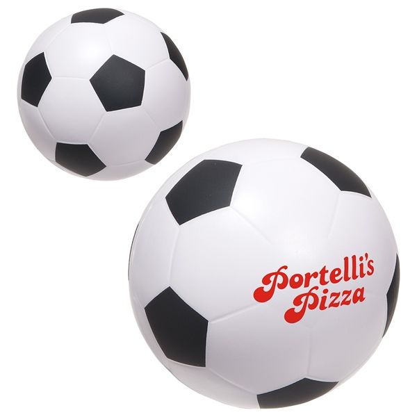 Main Product Image for Custom Large Soccer Ball Stress Reliever