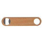 Large Wood Bottle Opener -  