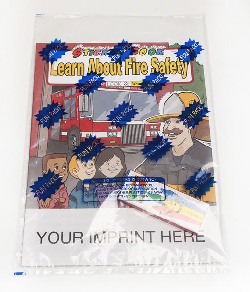 Main Product Image for Fire Safety Sticker Book Fun Pack