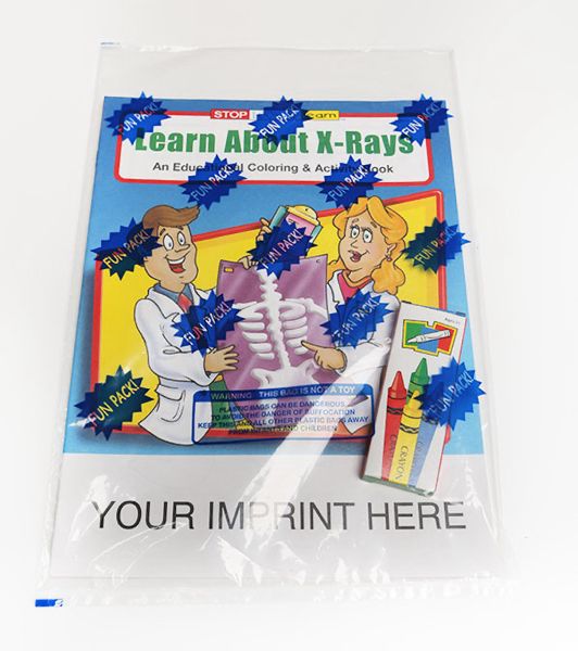Main Product Image for Learn About X-Rays Coloring And Activity Book Fun Pack USA Made