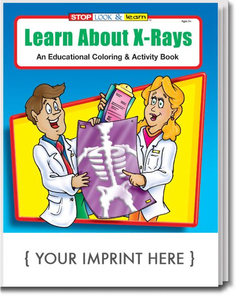 Main Product Image for Learn About X-Rays Coloring And Activity Book USA Made