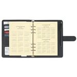 Leather Look Personal Binder -  