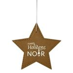 Buy LEATHERETTE ORNAMENT - STAR