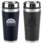 Leatherette Tumbler - 16 Oz.