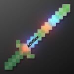 LED 8-Bit Pixel Sword - Green