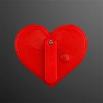 LED Blinking Red Heart Clip -  