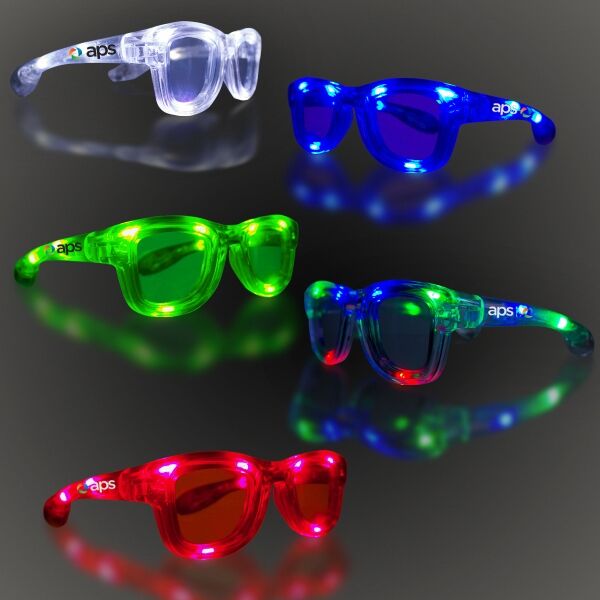Main Product Image for Custom Printed LED Sunglasses with Sound Option