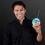 LED Disco Ball Tumbler Cup, Deluxe Light Base -  