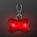 LED Dog Bone Safety Pet Light -  