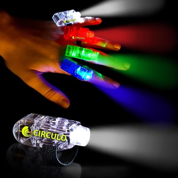 Main Product Image for Custom Printed LED Finger Light in Matching Body Colors