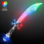 Buy LED Flashing Curved Pirate Sword