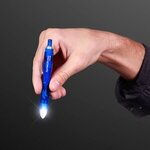 LED Light Tip Pen - Blue -  