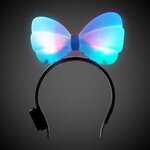 LED Light Up Glow Bow Headband -  