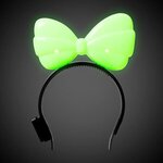 LED Light Up Glow Bow Headband -  