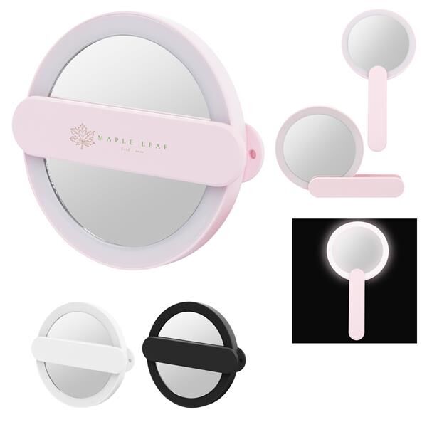 Main Product Image for LED Mirror With Swivel Handle