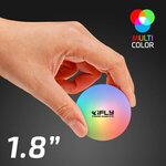 LED Multicolor Rubber Bounce Ball -  