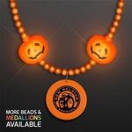 Buy LED Pumpkin Light Beads with Orange Medallion