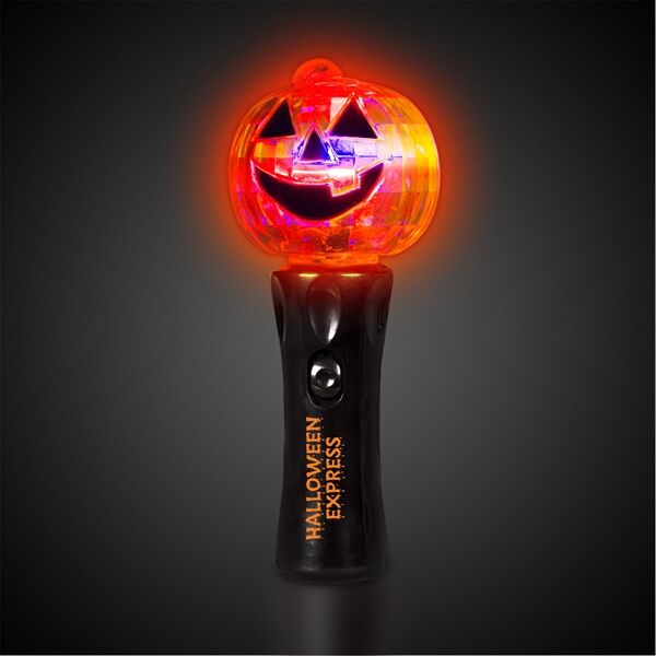Main Product Image for Custom Printed LED Pumpkin Spinner Wand
