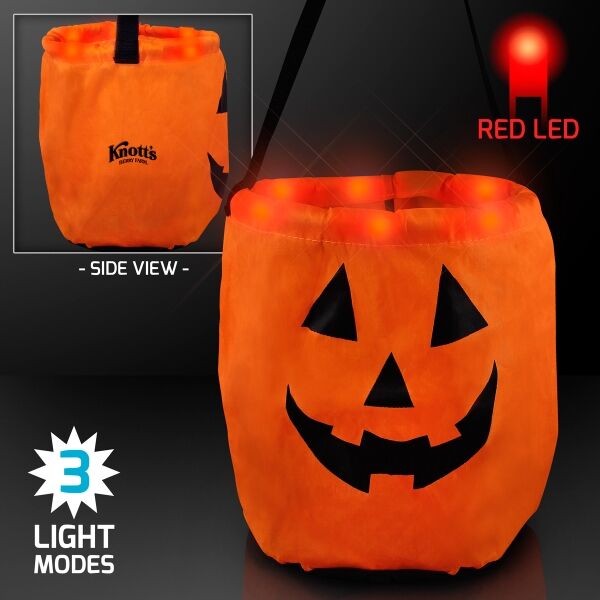 Main Product Image for LED Pumpkin Trick-Or-Treat Halloween Bag