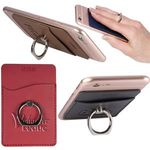 Leeman Card Holder w/Metal Ring Phone Stand -  