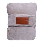 Leeman™ Duo Travel Pillow Blanket - Tan