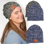 Buy Custom Leeman  (TM) Heathered Knit Beanie