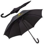 Buy Imprinted Leeman  (TM) 48" Executive Umbrella With Faux Leather 