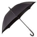 Leeman (TM) 48" Executive Umbrella with Faux Leather Handle -  