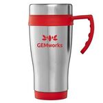 Legend Plus - 16 oz. Stainless Steel Travel Mug with Handle