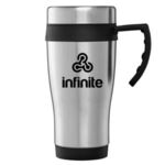 Legend Plus - 16 oz. Stainless Steel Travel Mug with Handle