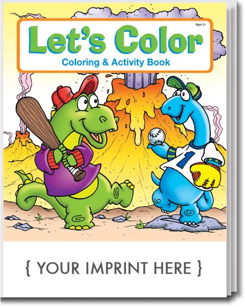Main Product Image for Let's Color Coloring And Activity Book USA Made