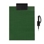 Letter Clipboard with Pen - Dark Green