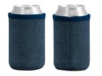 Liam Denim Neoprene Can Insulator - Navy