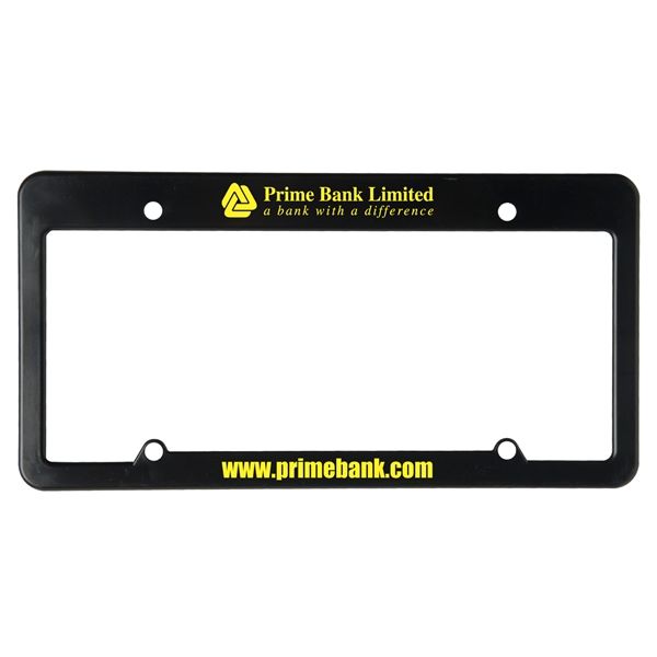 Main Product Image for Custom Printed License Plate Frame (4 Holes - Straight Top)