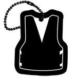 Life Vest Floating Key Tag - Black