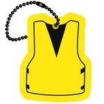 Life Vest Floating Key Tag - Yellow